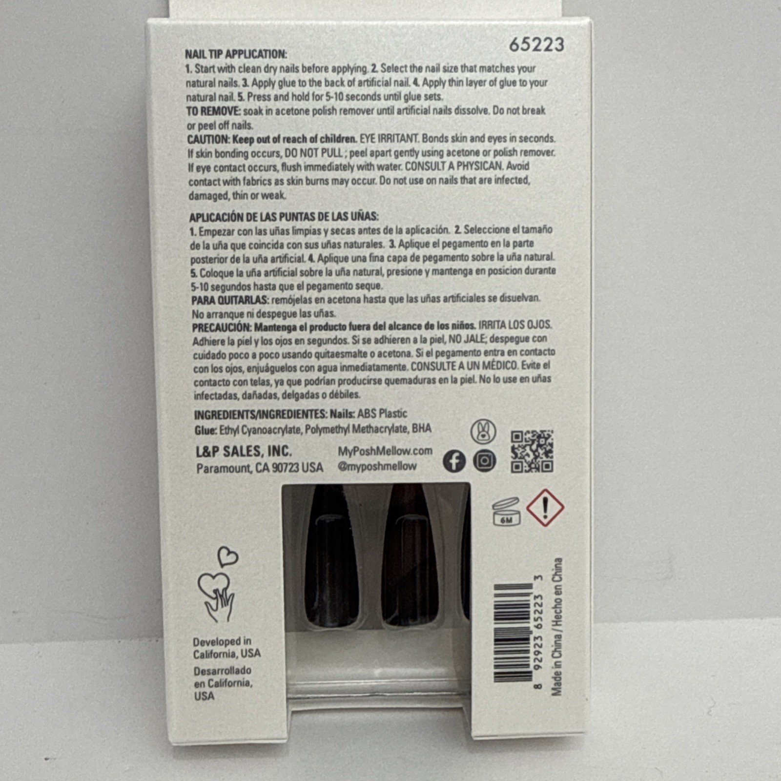 Poshmellow Maison Deluxe 24 Nails Glue Included – Feels Like Magic #65223
