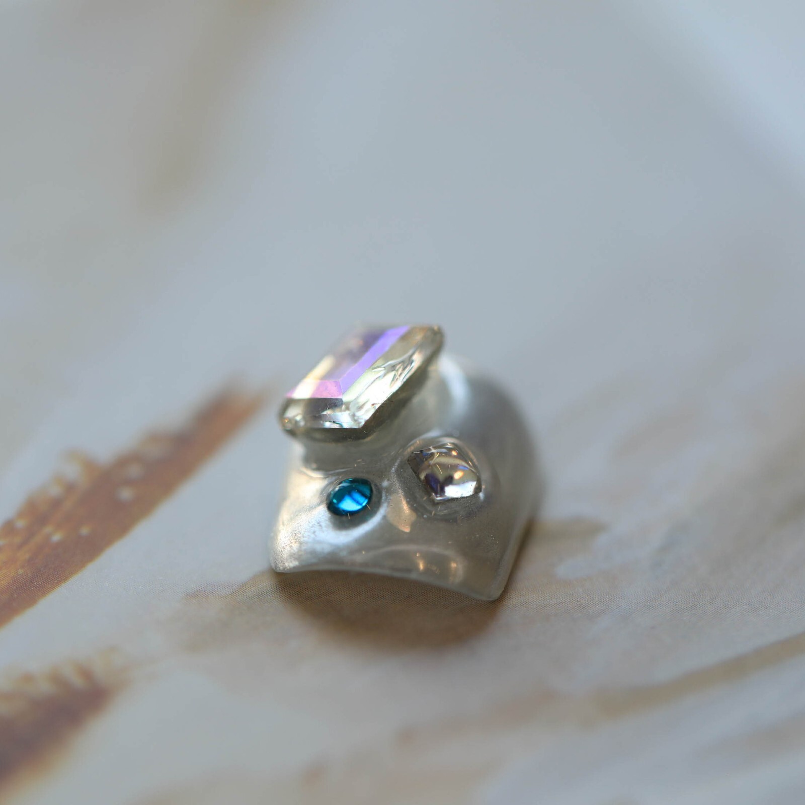 15Pcs Dazzling Diamond Nail Art By Handmade