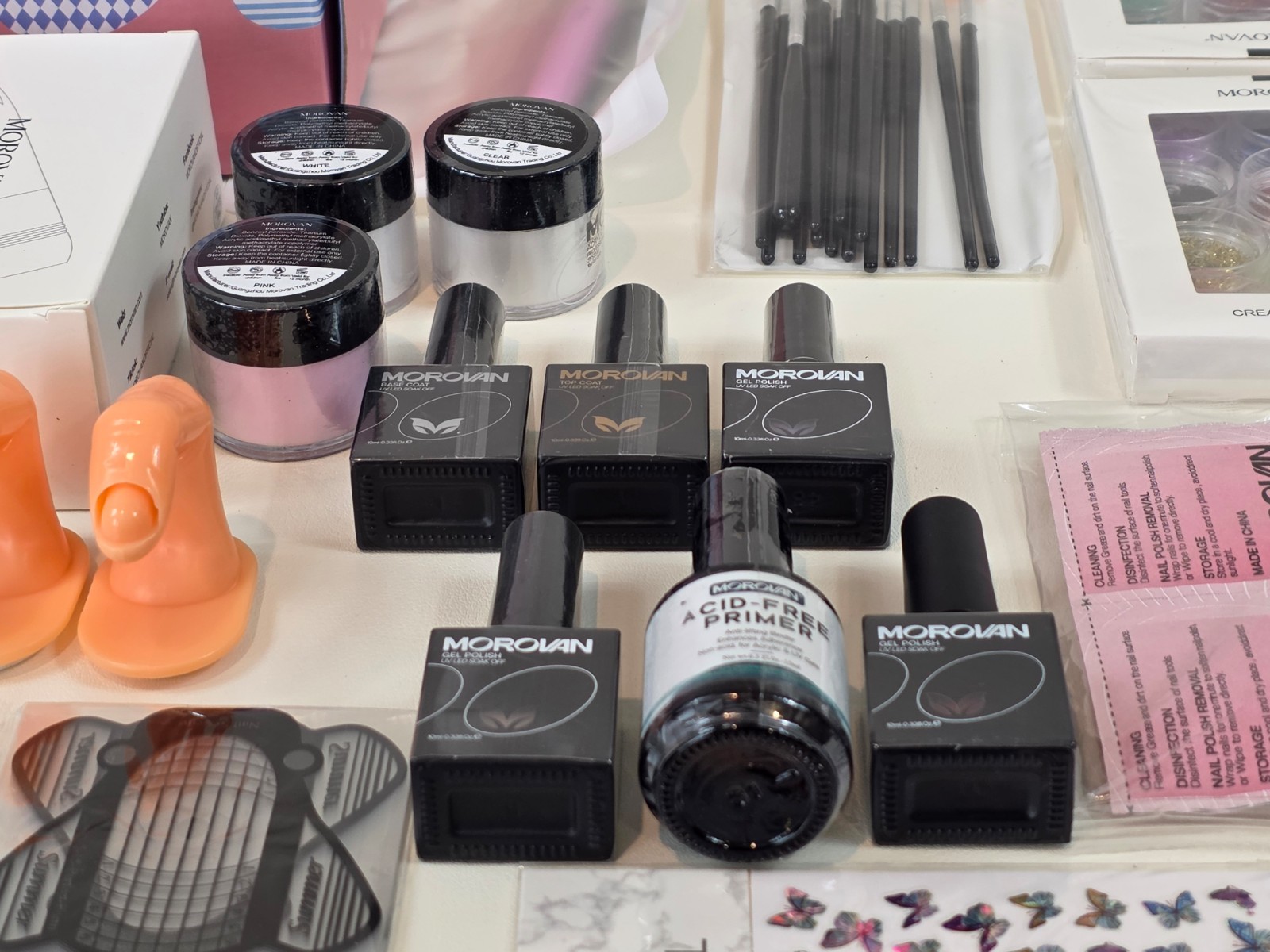 Morovan Acrylic Nail Kit with Everything Beginners Professional Nail Kit #L19
