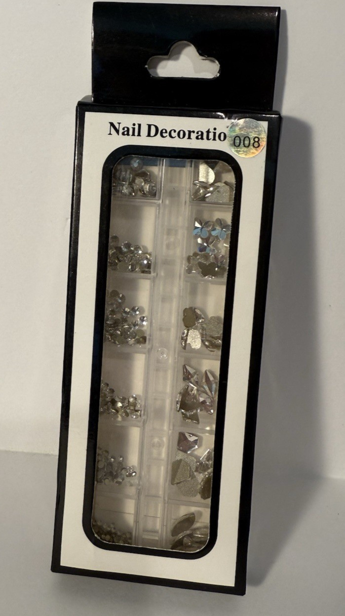 Halloween Press-On Nail Bundle – 2 Sets (Spider & Ghost Designs) + Nail Charms |