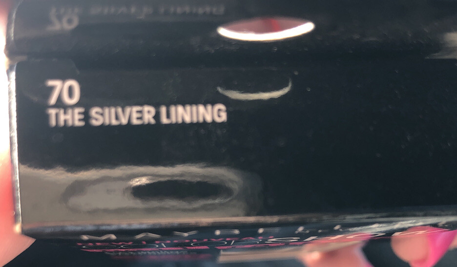 Maybelline Color Show Falsies Fake Press On Nails 70 The Silver Lining