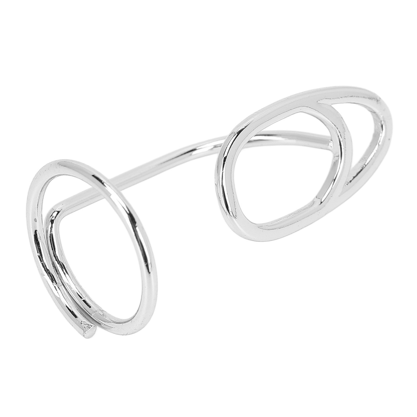 Nail Art Fingernail Rings Unique Women Finger Nail Cover Ring Decoration Jewelry