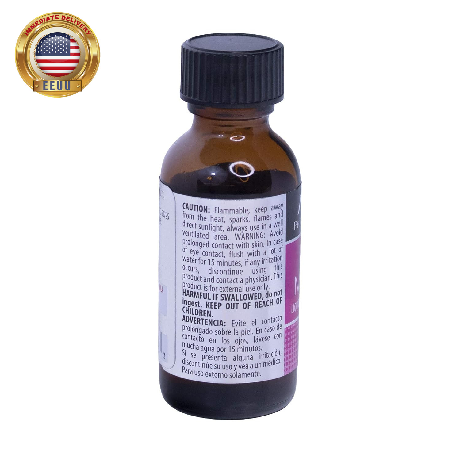 1 Oz Liquid Monomer – Professional Acrylic Nail Liquid for Acrylic Powder – EMA