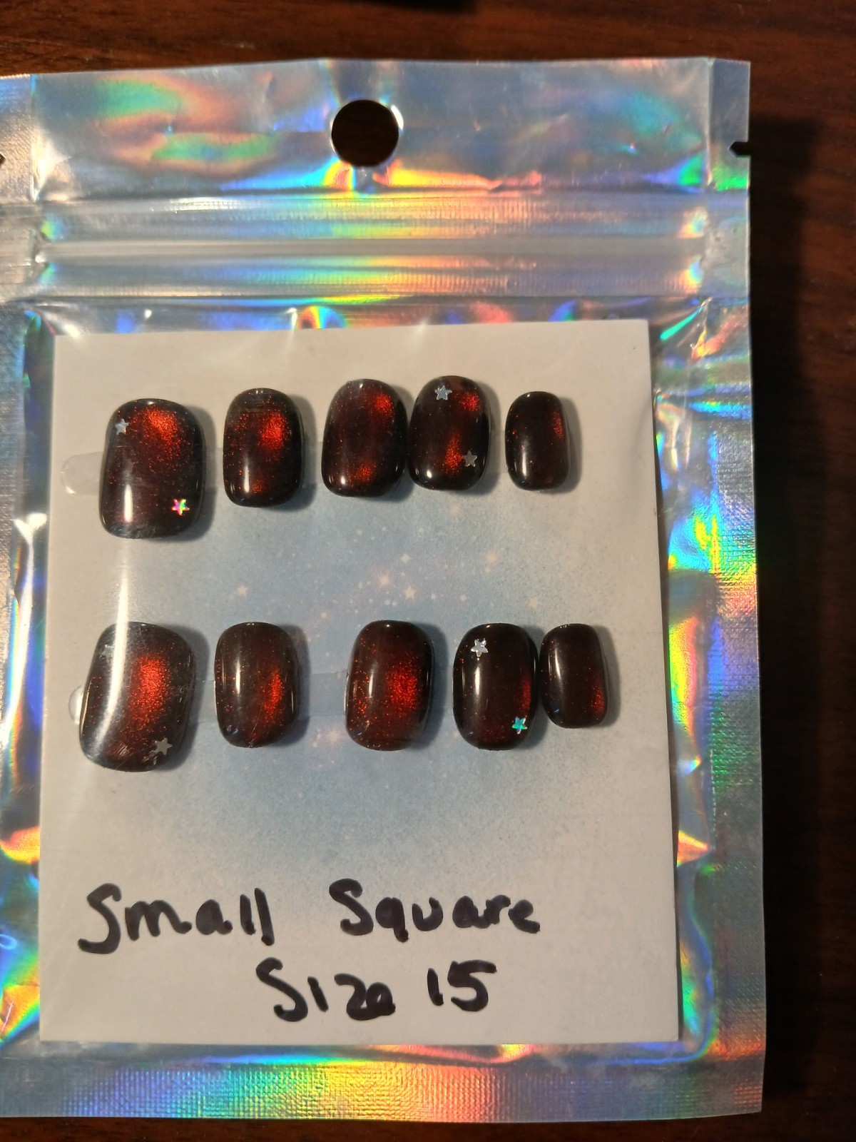 Set Of 4 Small Size Press On Nails