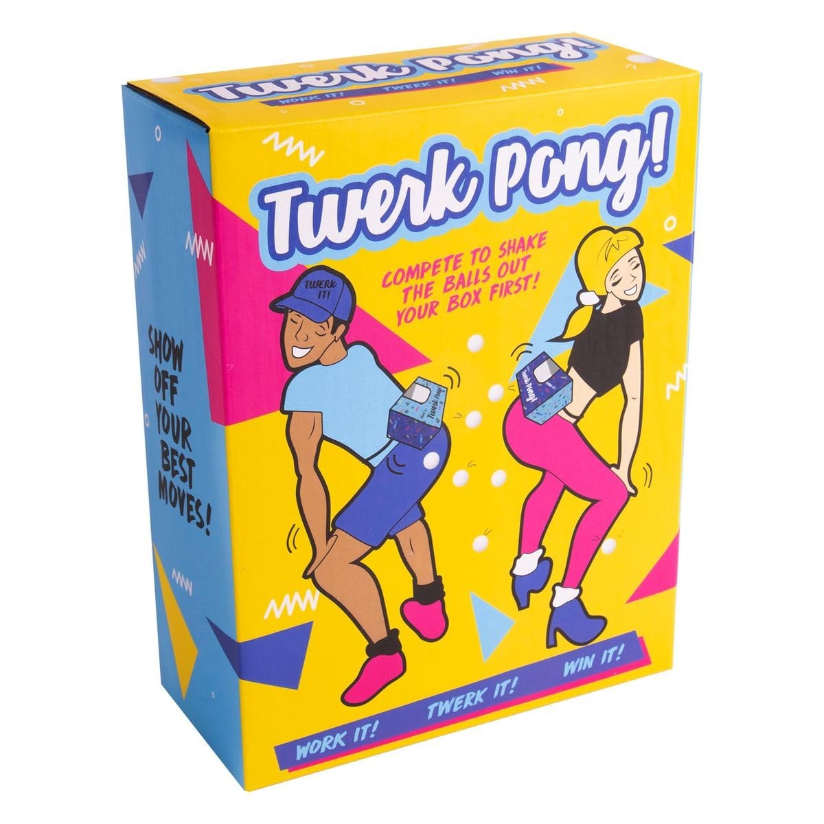 Fizz Creations Twerk Pong Novelty Game. 19 x 8 x 28 centimeters, Multicolor