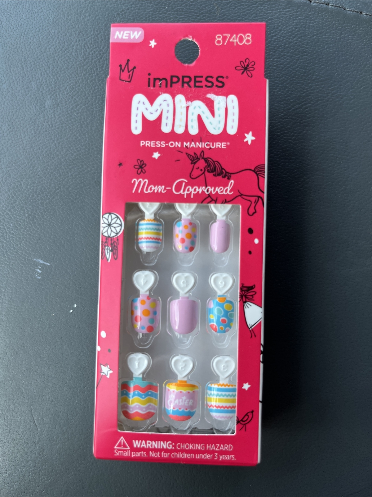 Kiss Impress Mini Press-On Manicure Kids Stick-On Nails ‘Spring Song’ 87408