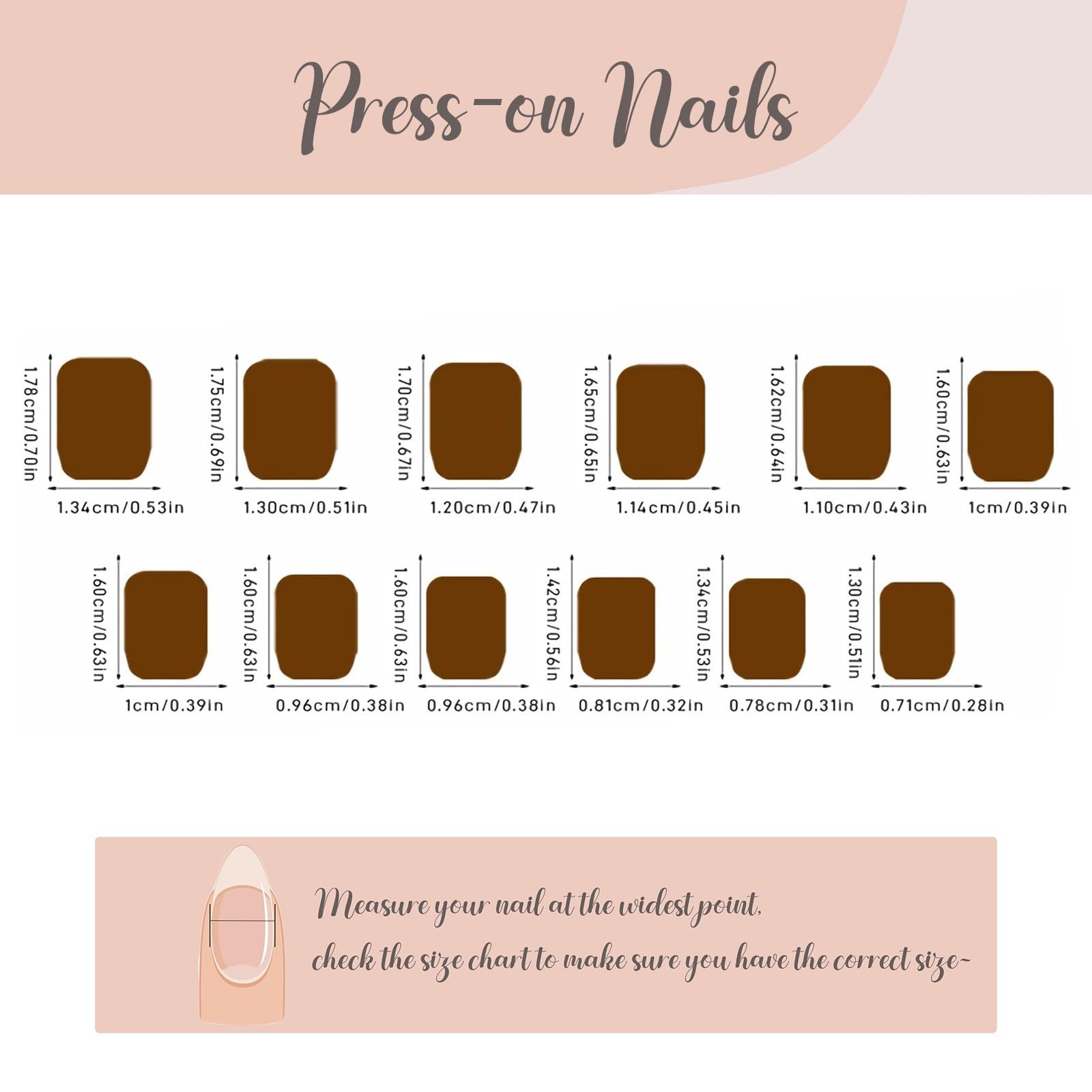 Press on Nails Short Square Fake Nails Supplies Gold Bling Glue ons French Ti…