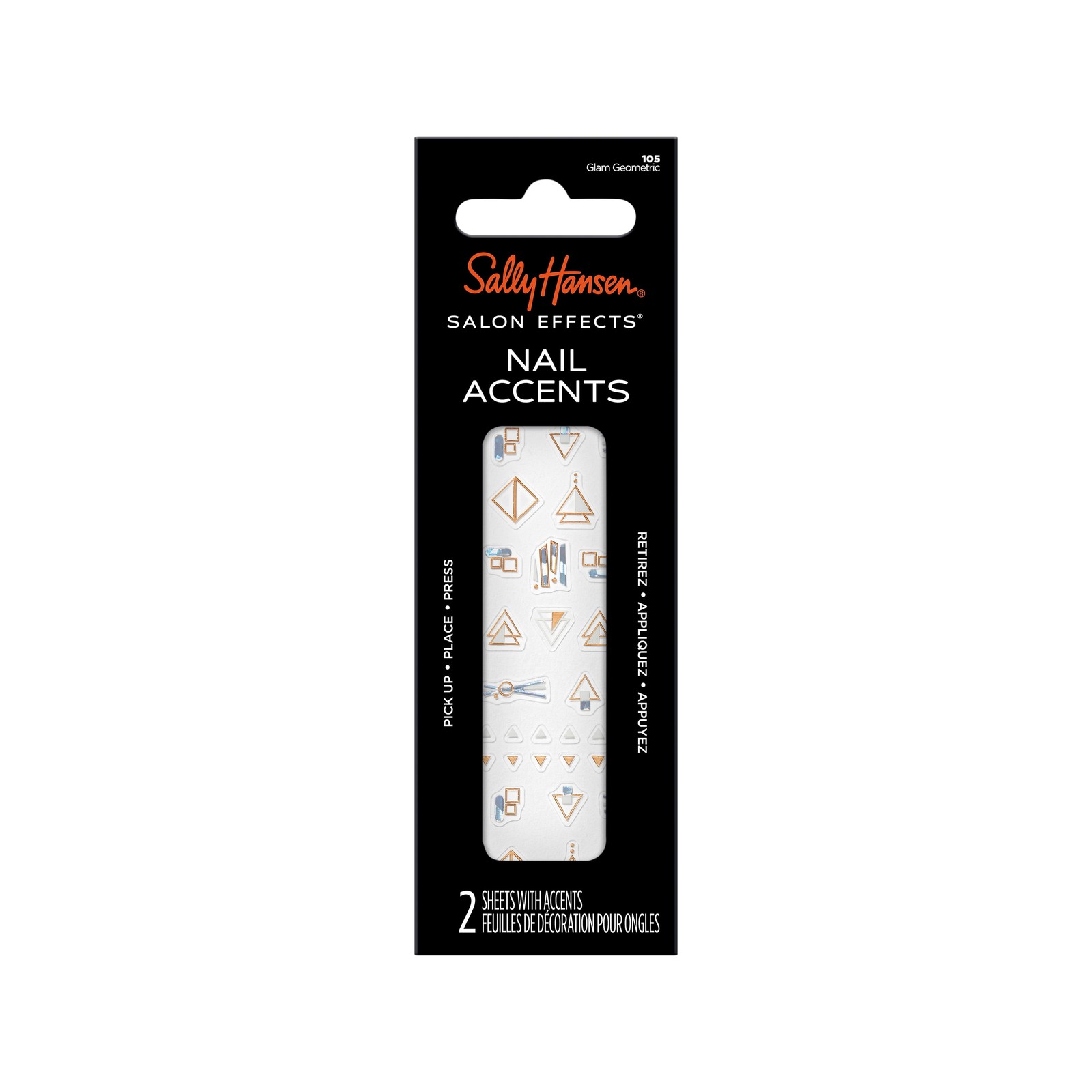 Sally Hansen Salon Effects Nail Accents, Glam Geometric