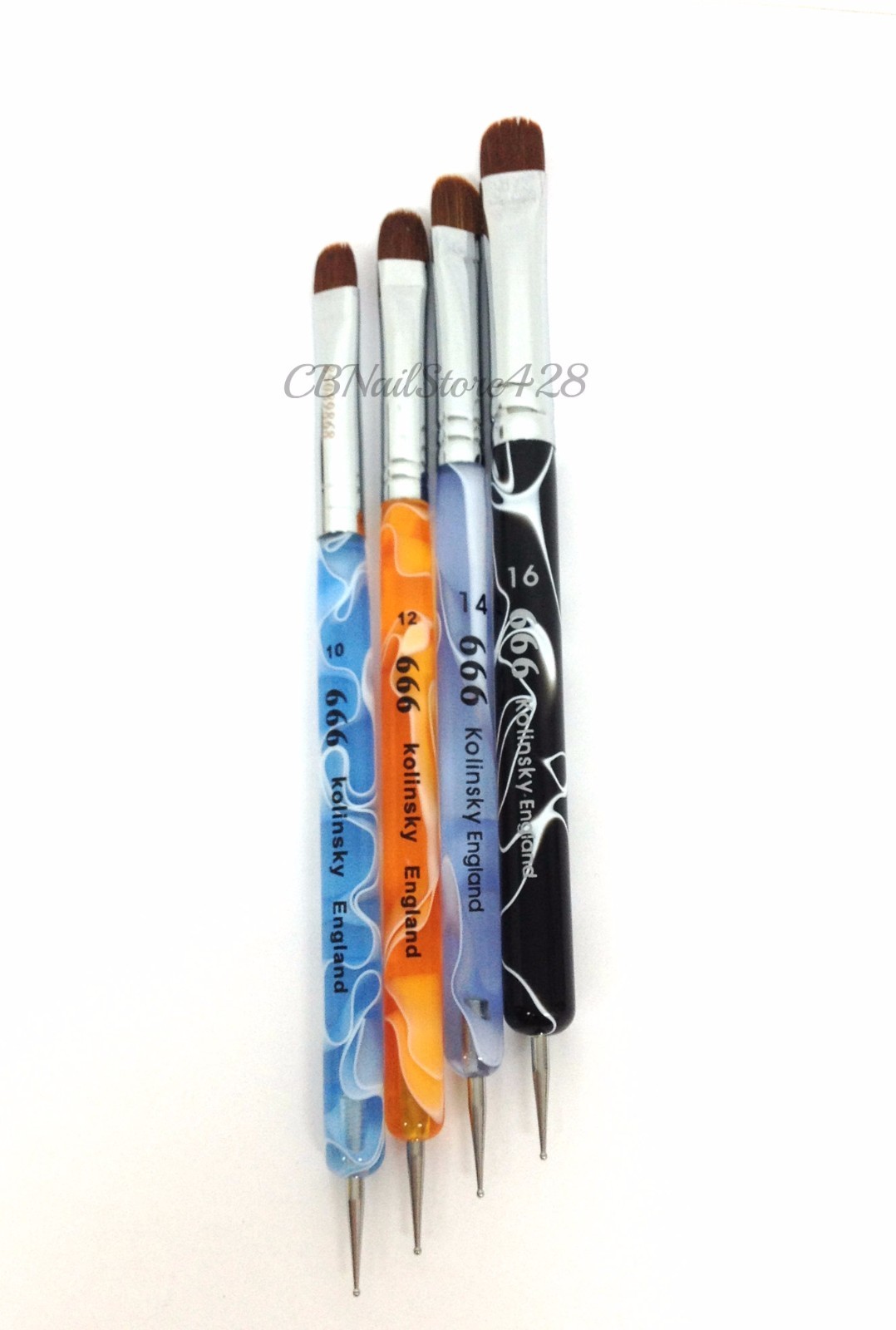 Kolinsky Brush 666 – Perfect for French Manicure- Pick Your Favorite Size