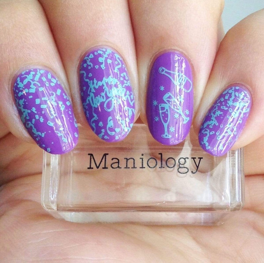 M079 Maniology Nail Stamping Plate