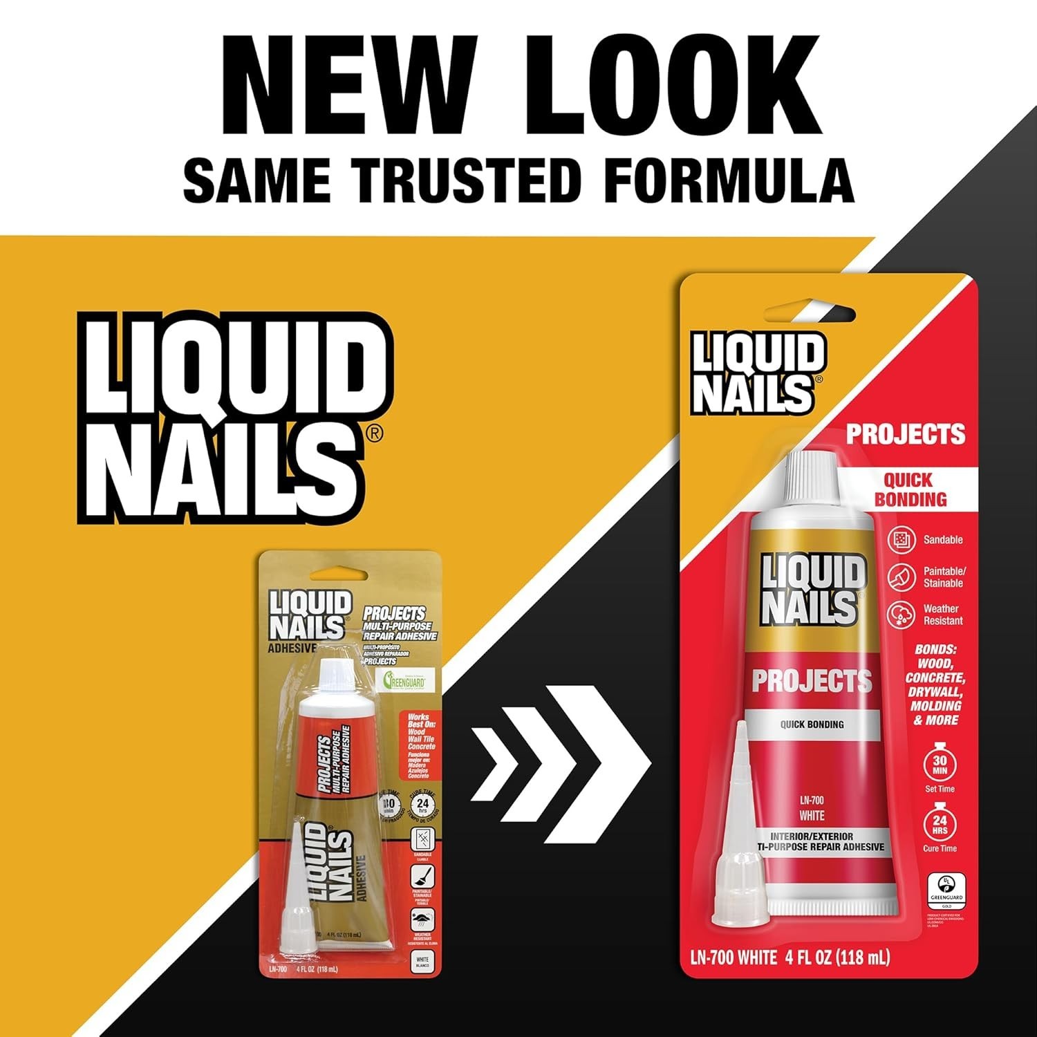 4-Ounce Small Projects and Repairs Adhesive | Waterproof Interior/Exterior Gl…