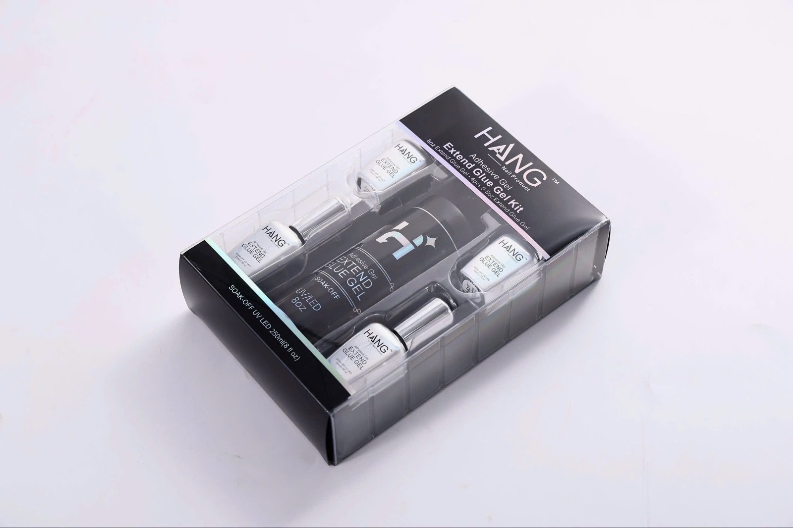 Extend Gel Combo 8 oz with 4 bottles 0.5oz