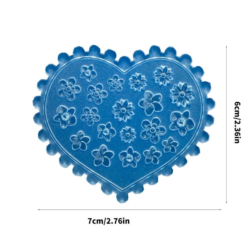 Flower Theme Small Accessories Crafting Molds Present for Beauty Enthusiasts