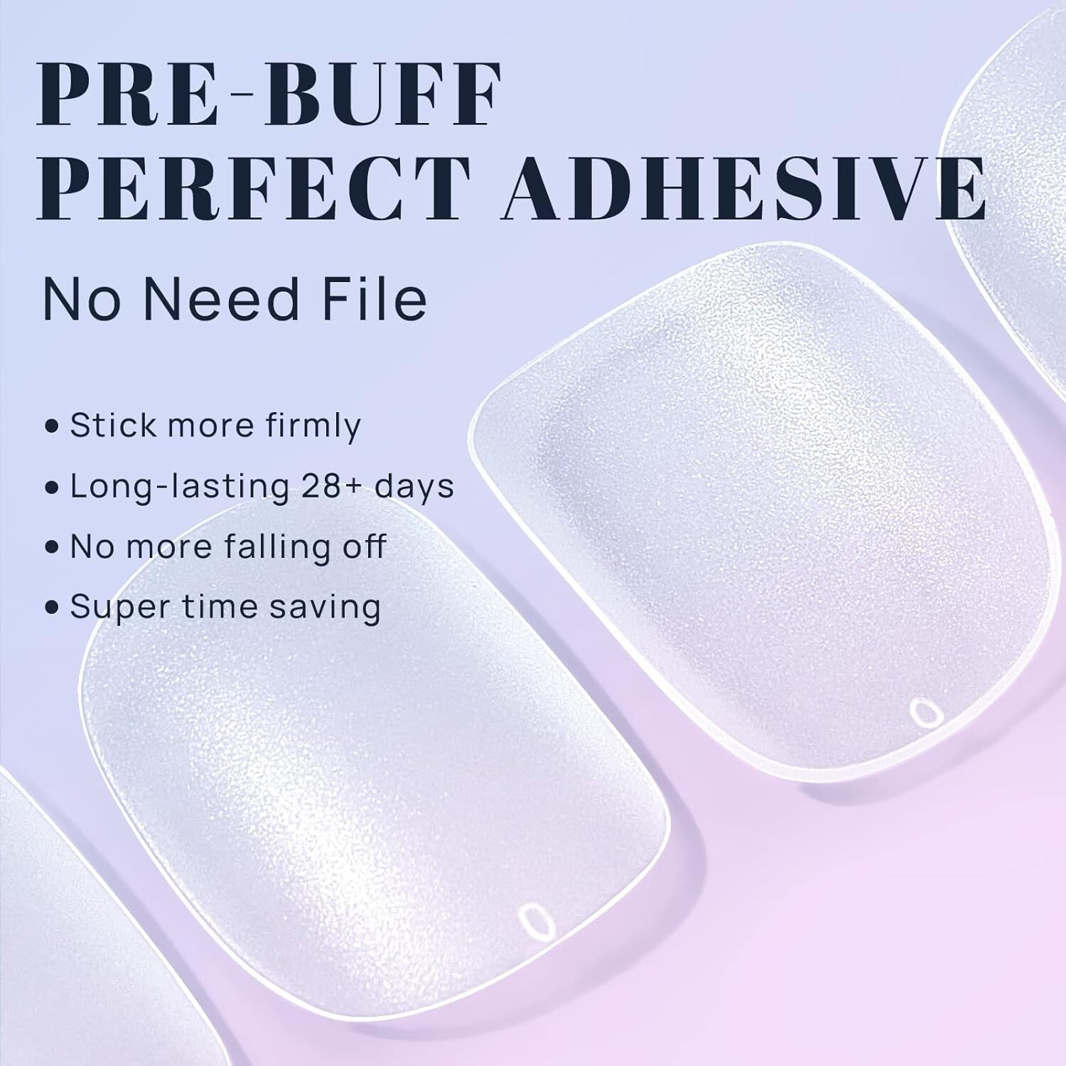 Ejiubas Gel Tips Pre-Buff Extra Short Oval Nail Tips XXS/XS Ultra Thin 200 PCS
