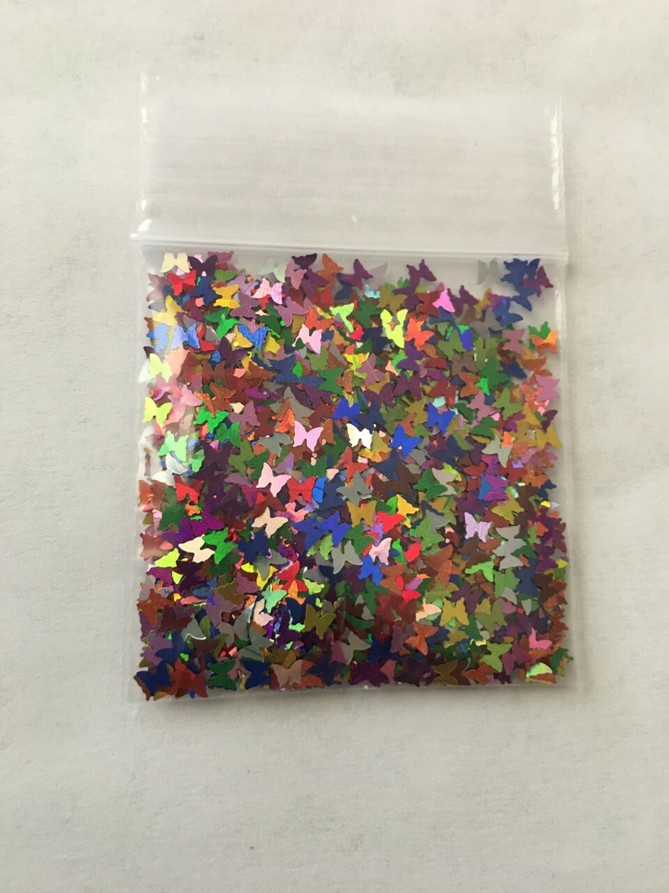 Solvent Resistant BUTTERFLY Glitter (Rainbow A) Nail Art Face Crafts FYI-US-tsp