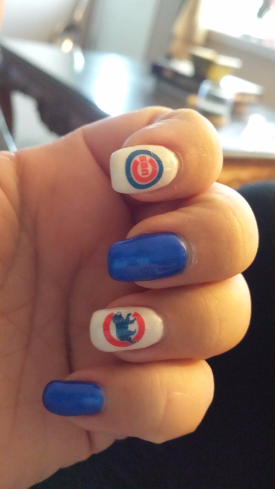 Chicago Cubs Nail Art Stickers Transfers Decals Set of 56 – A1333
