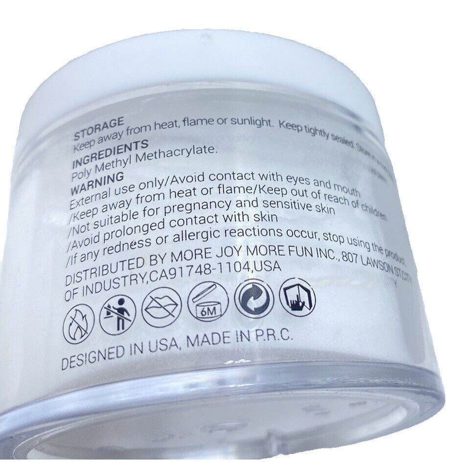 Modelones White Acrylic Powder 4.23oz 120g Professional Nail Art Design New
