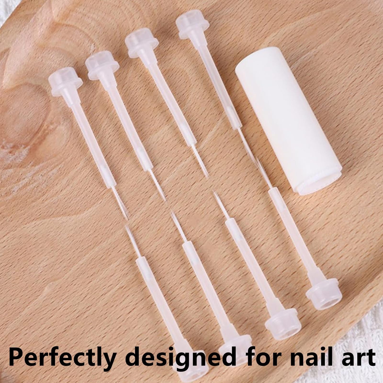 20 Pcs Nail Polish Brush Replacement Dip Powder Liquid Replacement Brushes Na…