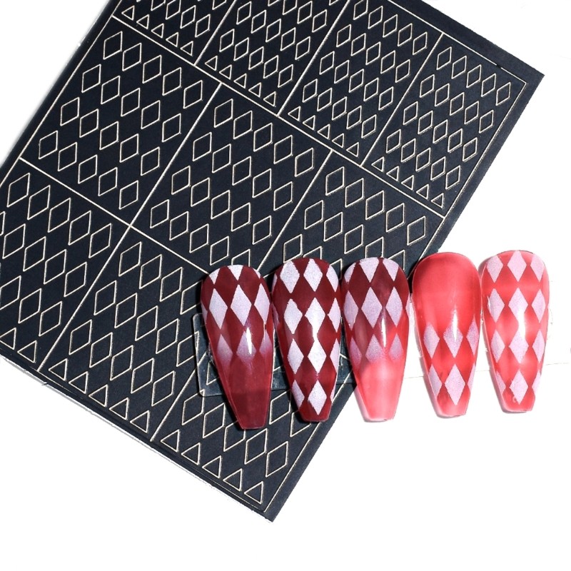 DIY Nail Wraps Decoration 3D Leopard Print Polish Stickers for Fashionable Look