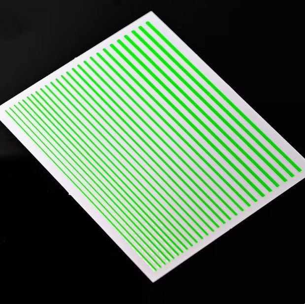3D Stripe Line Nail Art Stickers: DIY Adhesive Decals