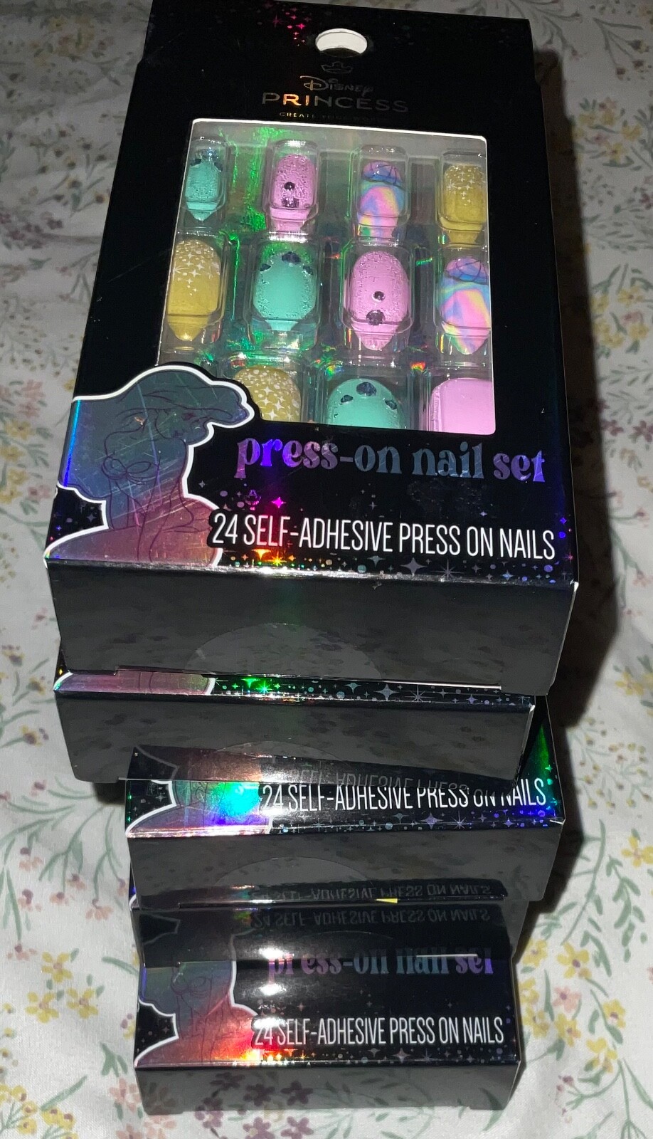 Lot of 10 Packs Disney Princess Press-on Nails 24 each pack – New