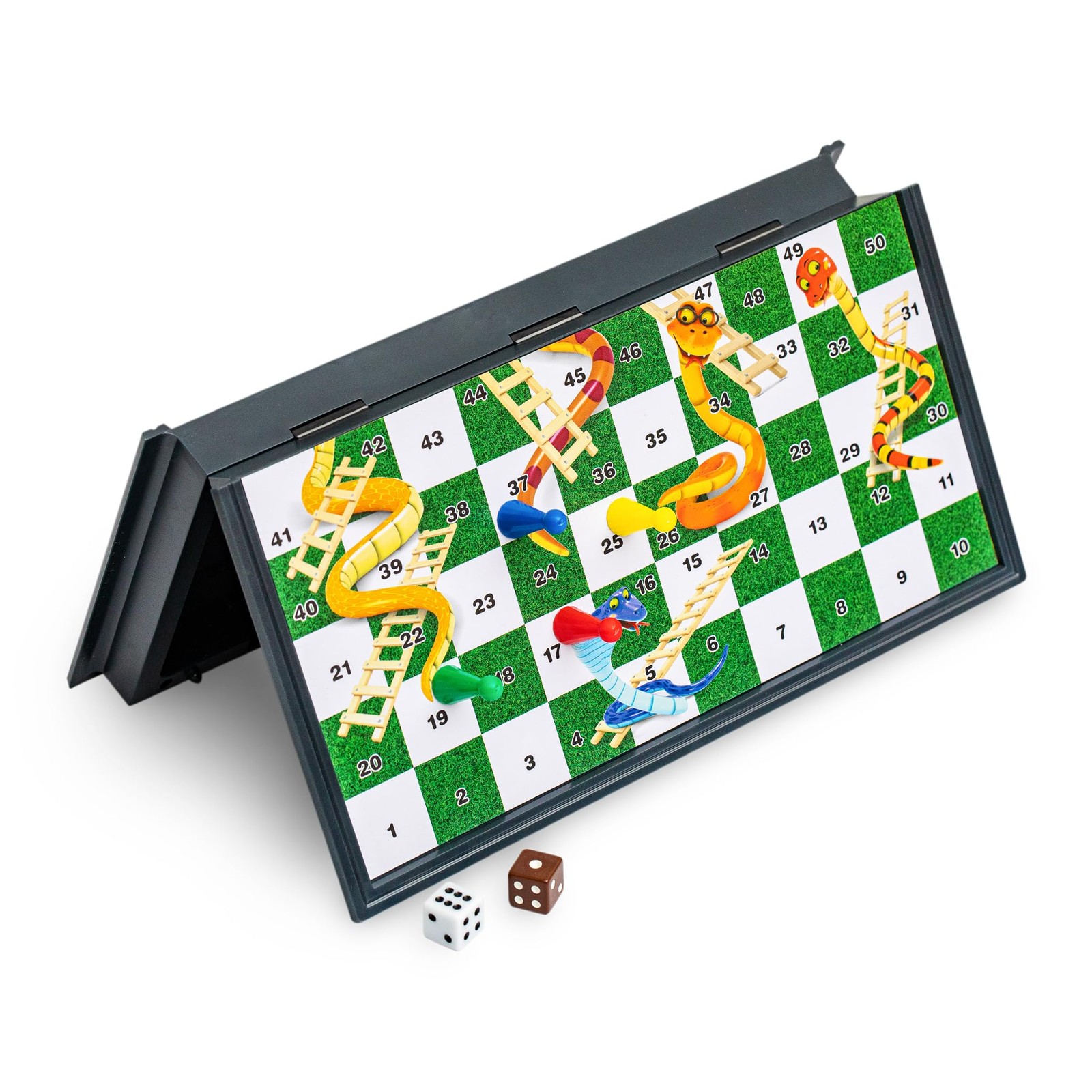 Magnetic 8.7”L x 5.1”W x 1.8”H (22.1cm x 13cm x 4.5cm), Multi-colored