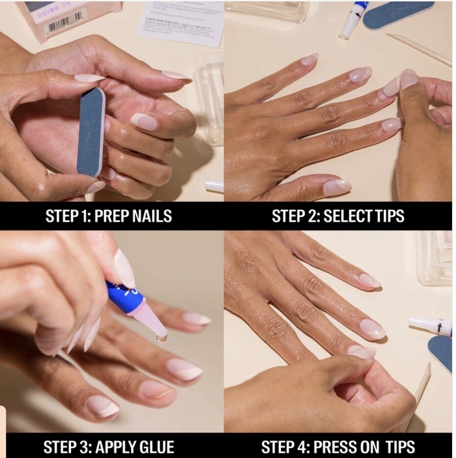 Chillhouse Chill Tips Freelance Gig Almond Shaped Press On Nails