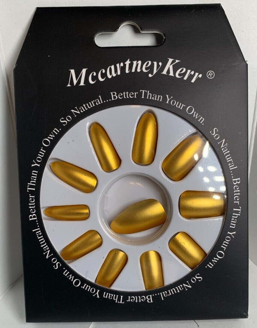 Mccartney Kerr-Fashion Nails Matte Metallic Red Blue Silver Yellow Pink Purple