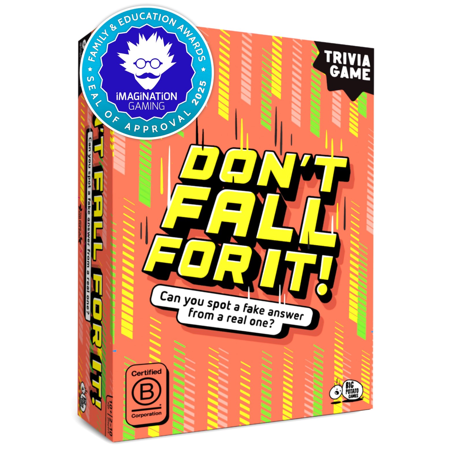 Don’t Fall for It Tower Trivia Game Ages 10+ Family Fun
