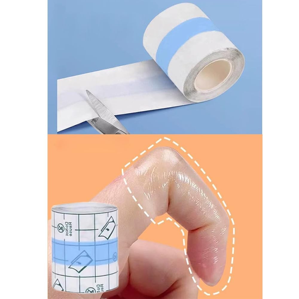 Finger Tape Cracked Hands Patches Fingertip Bandages Knuckle Bandages Transpa…