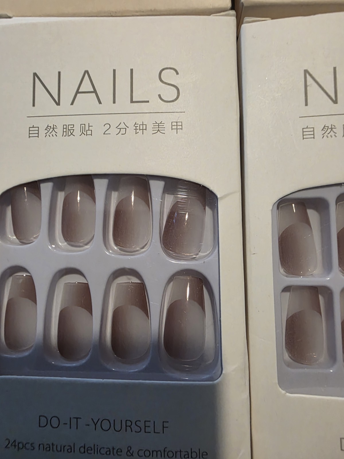 Press On Nails Lot Of 4 Packs Of 24 Nails New