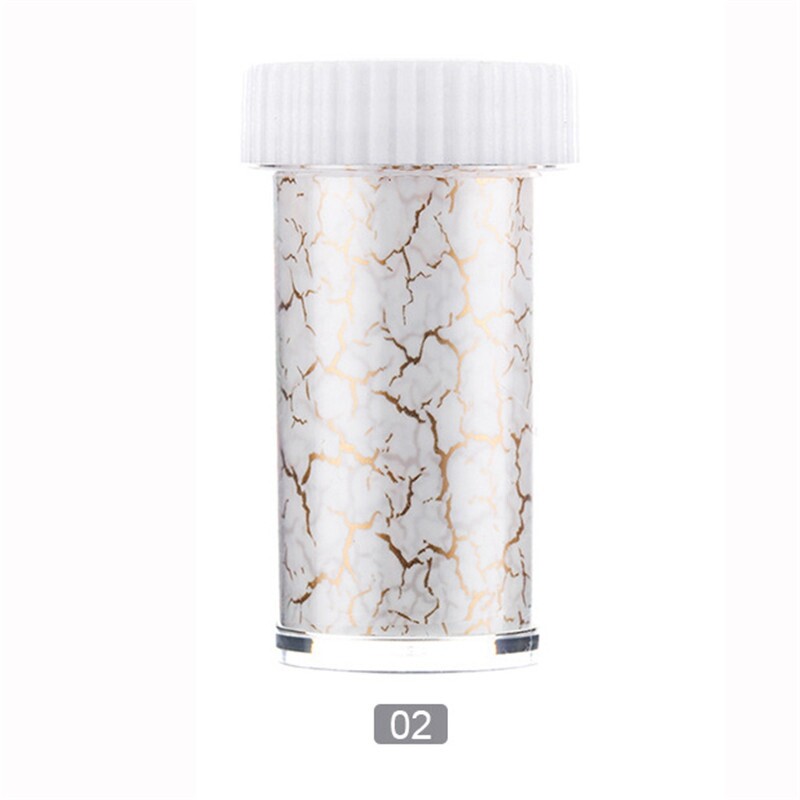 Nail Sticker STICKER FOILS GOLDENS DESERT MARBLING NAIL ART FOIL BLACK WHITE