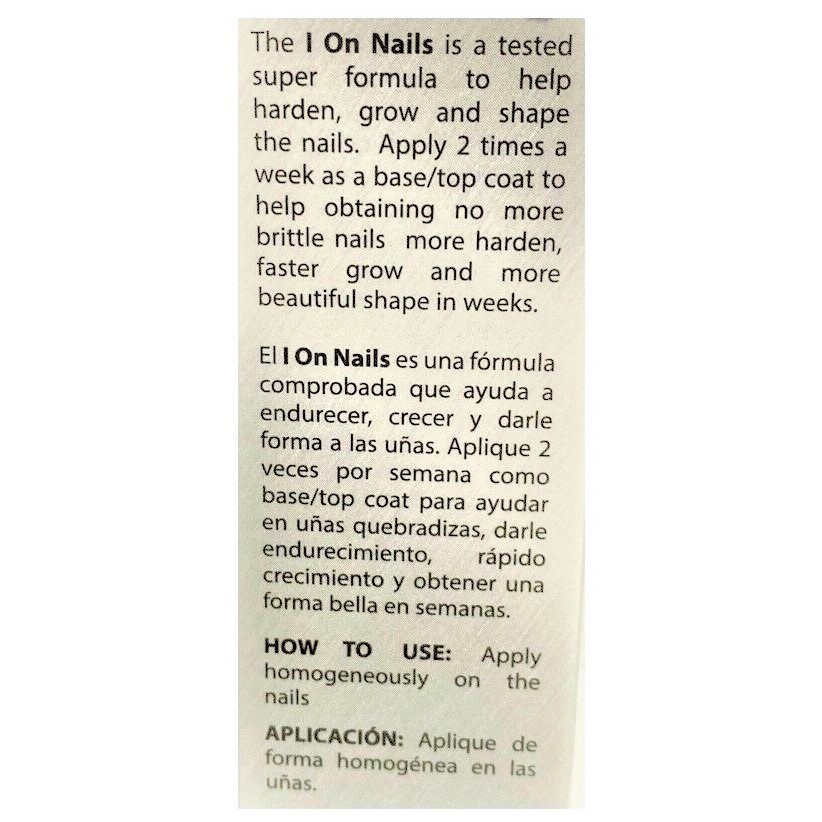 I On Nail Hardener with Calcium & Biotin 0.4 Oz