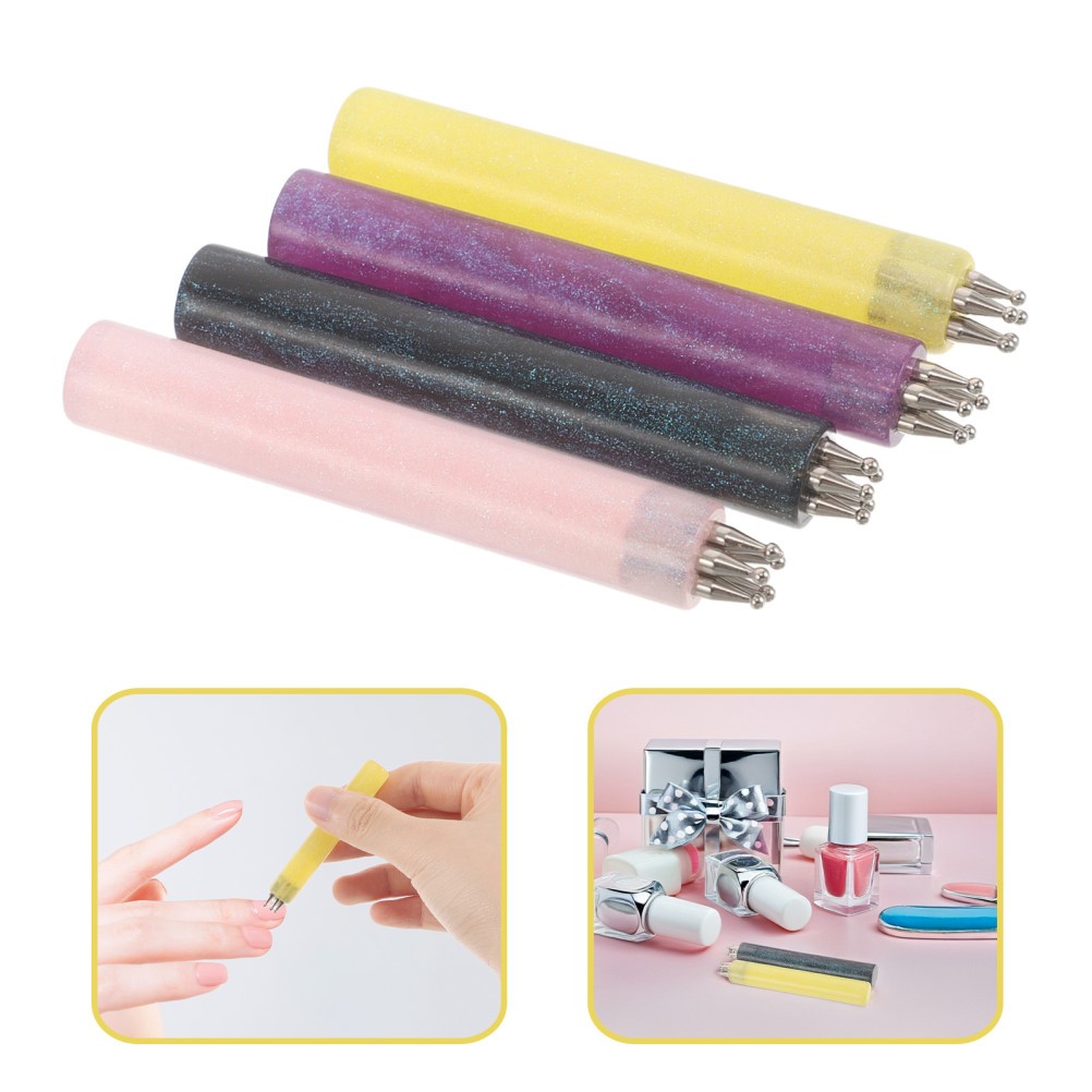 4PCS Floral Nail Dotting Pen – Tip Pen – Professional Manicure Art