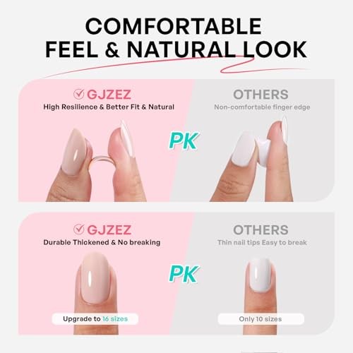 Transformative Teal French Tip Press On Nails Christmas – Almond 1-Turquoise