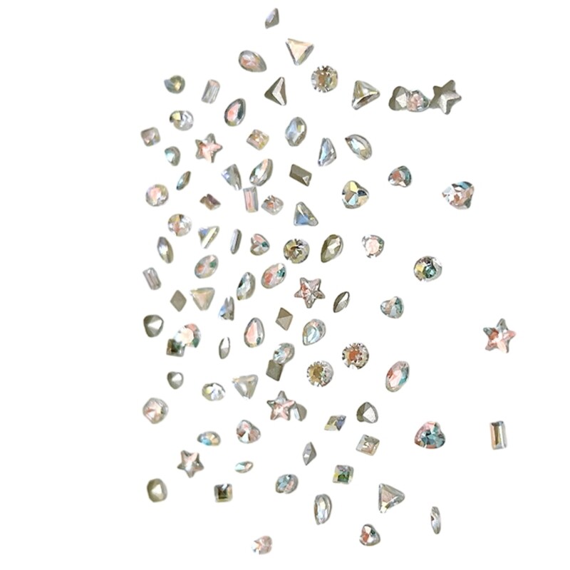 Nails Rhinestone-Multi Shape Glitter Decoration Manicure 3D Ornament