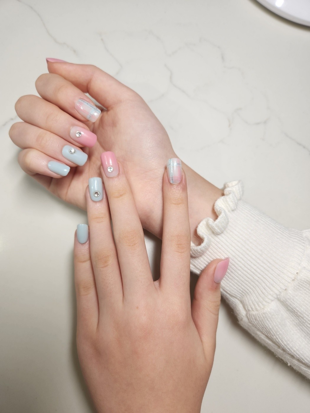 TPU Press-On Nails – Reusable Glossy Look | 24 Tips | Soft, Flexible, No Damage
