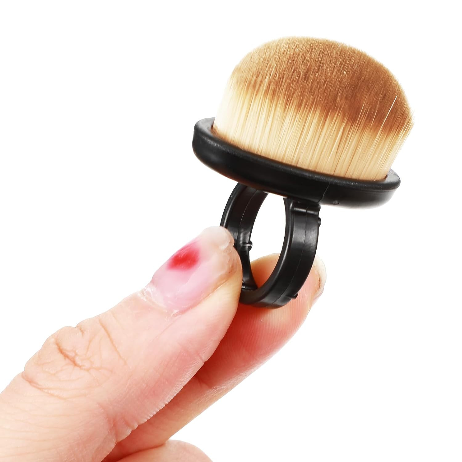 4 Pcs Dust Brush for Nails, Nail Brush Duster Soft Nail Brushes Portable Nails D