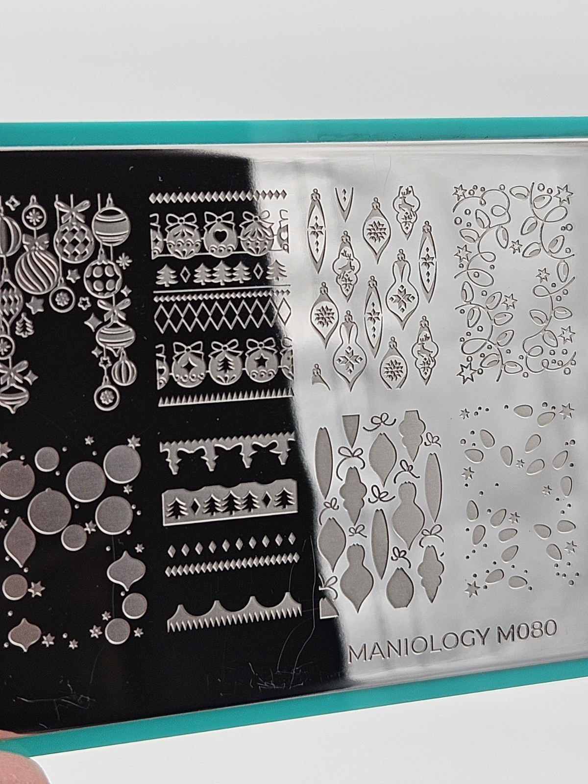 Maniology M300 Christmas Ornaments Party Nail Stamping Plates