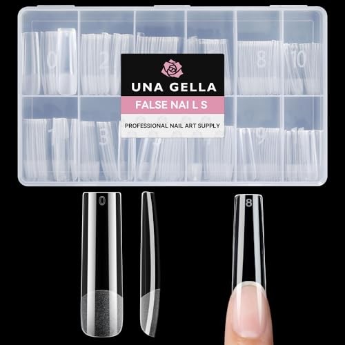 Nail Tips Square XXL Long: Full Cover Pre-file Square A0-Full XXL Square