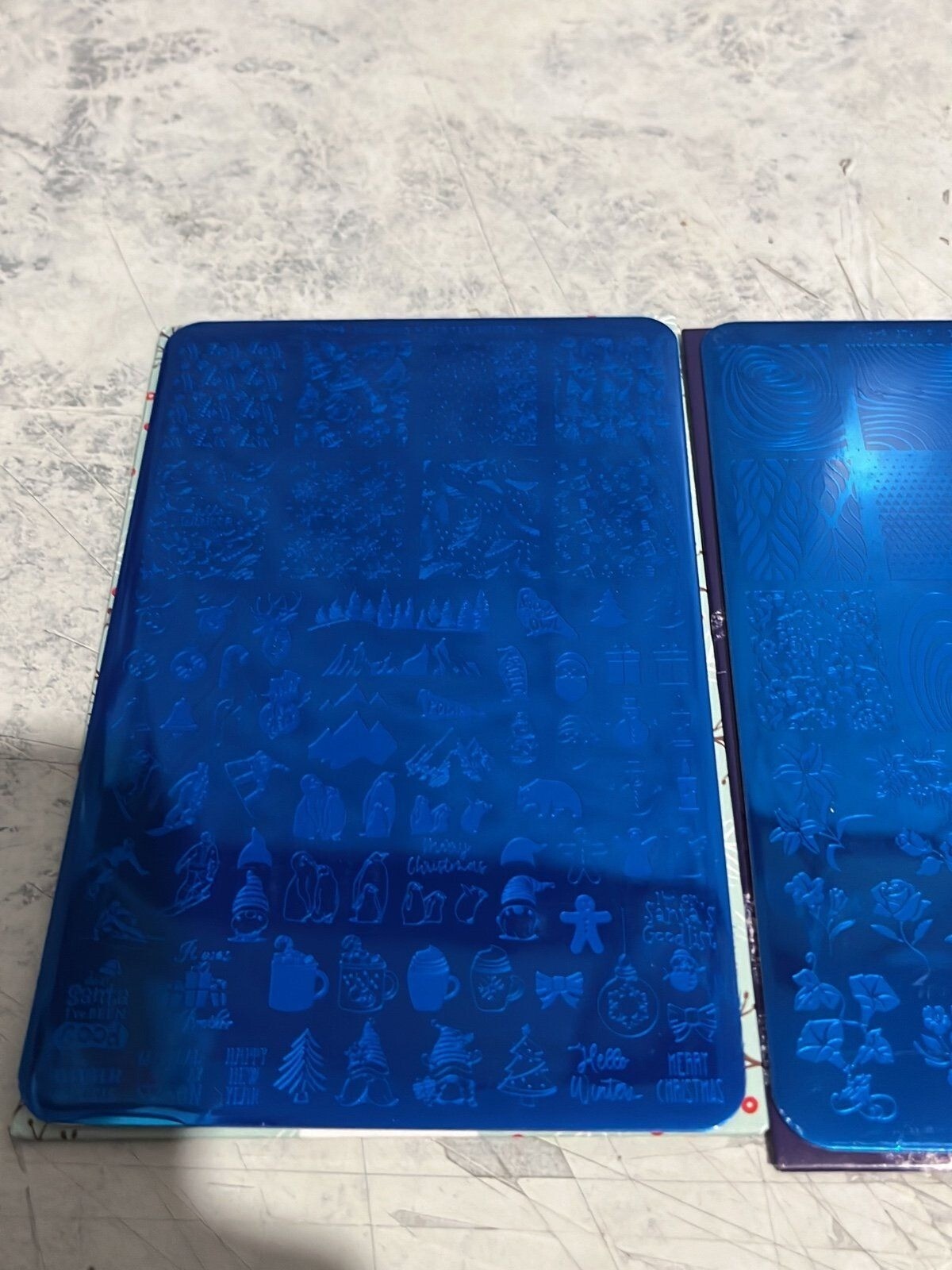 Set of 3 Nail Stamp Art Plates New!!!