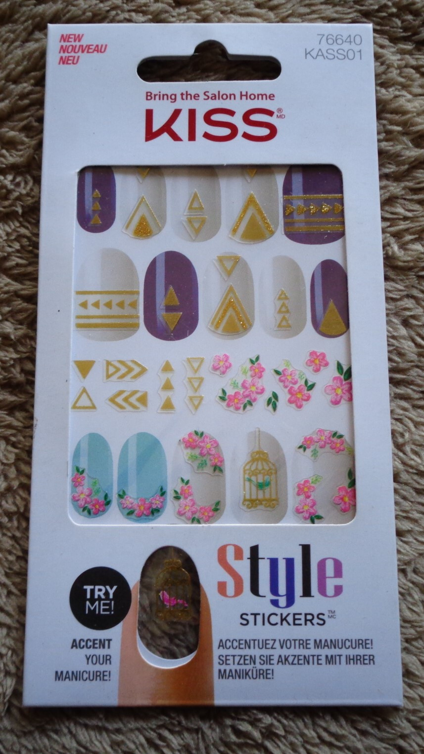 New KISS Style Stickers Nail Art 76640 KASS01