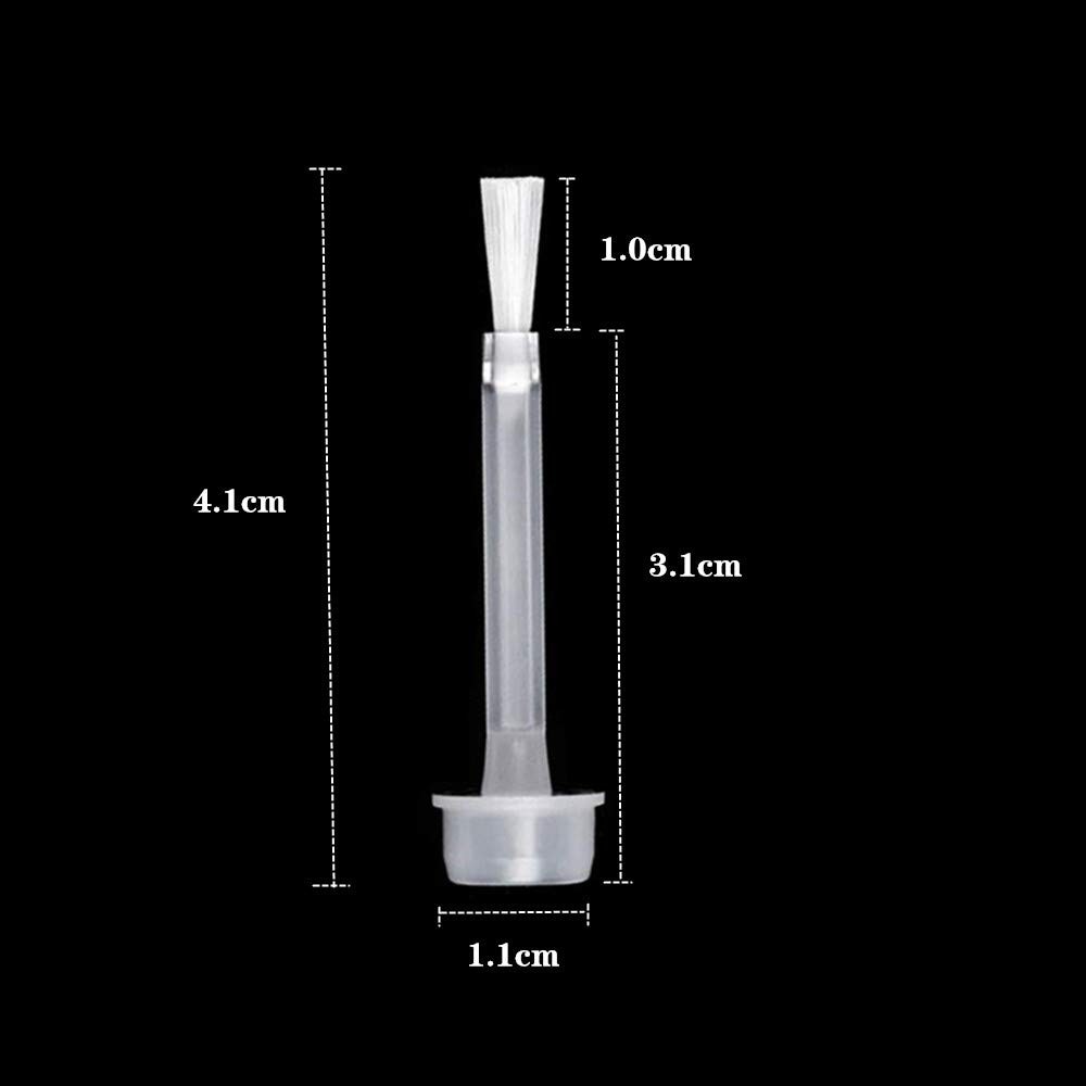 30 Pieces Dip Replacement Brush, Nail Polish Replacement Brush Dipping Powder…