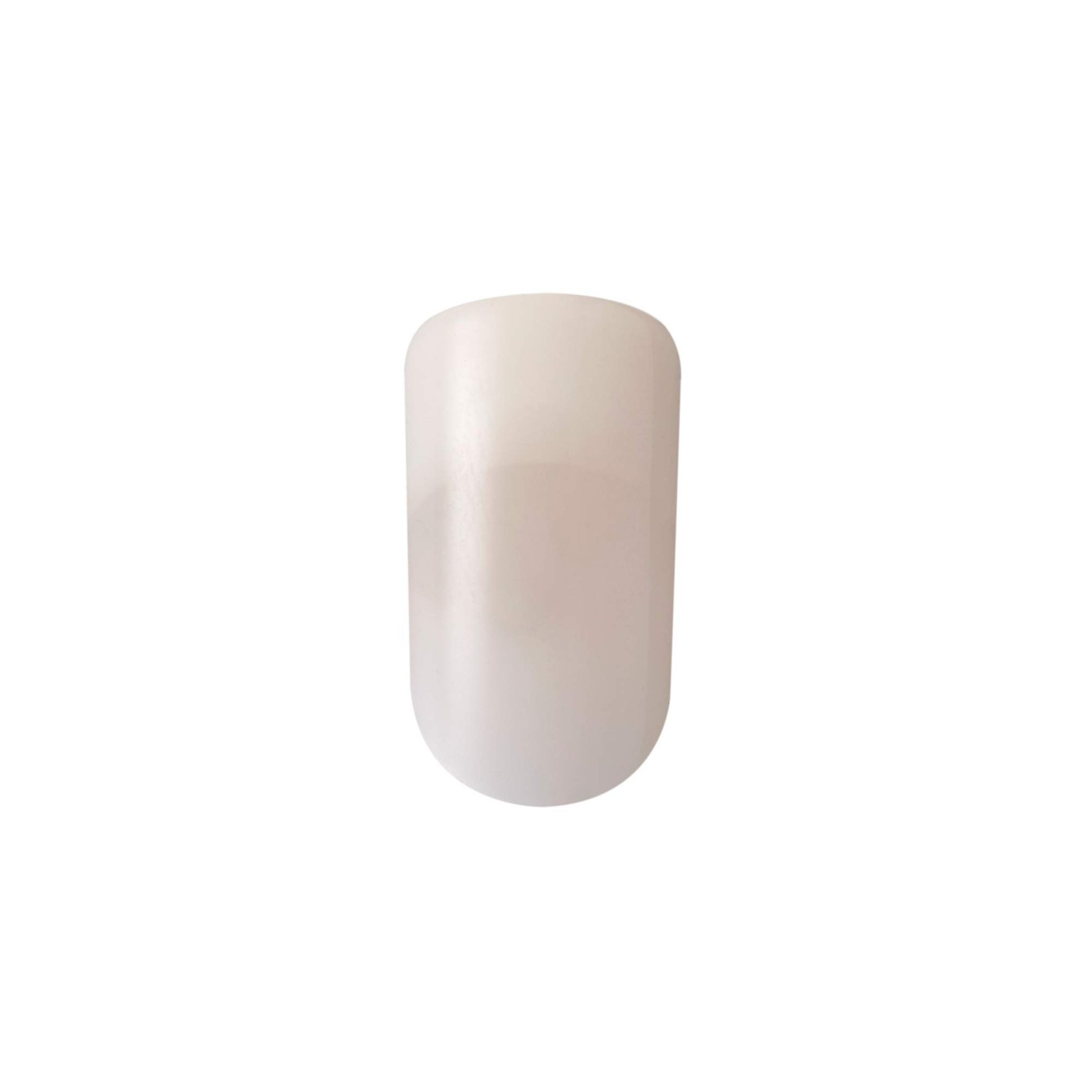 Salon Acrylic Nude French 28 Count Medium Length Flat (Pack of 2)