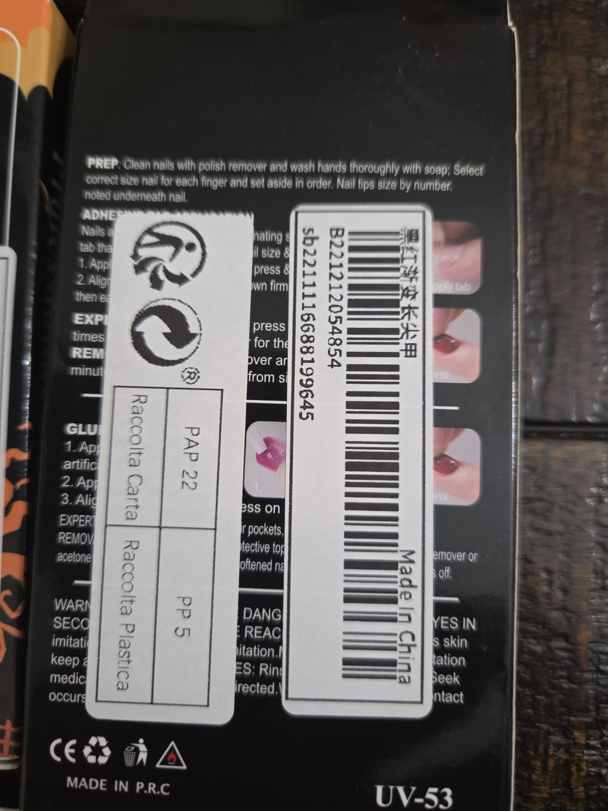 Dark And Spooky Press On Nail Lot Of 5 Packs Halloween Costume Goth Vampire