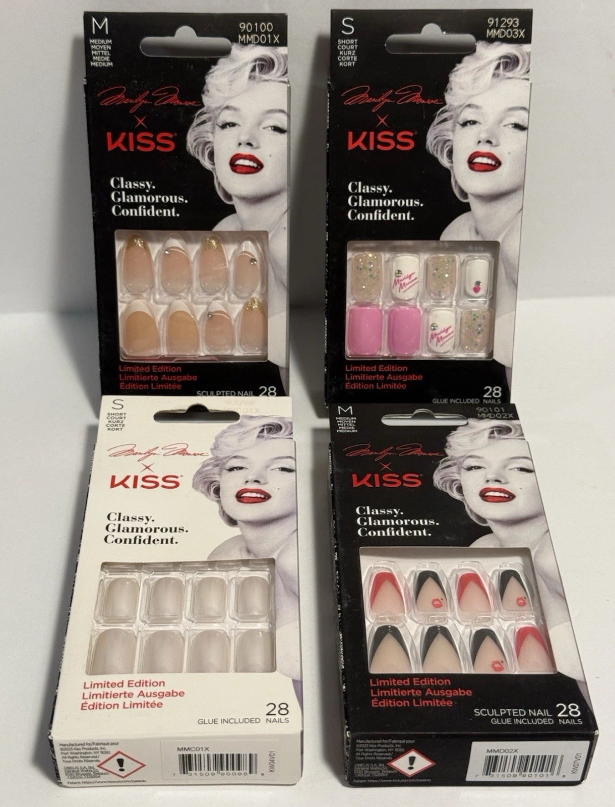 20,50,100~Kiss Nails,ImPress,PressOn,Acrylic,Fantasy,Voguish,Classy,*YOU CHOOSE*