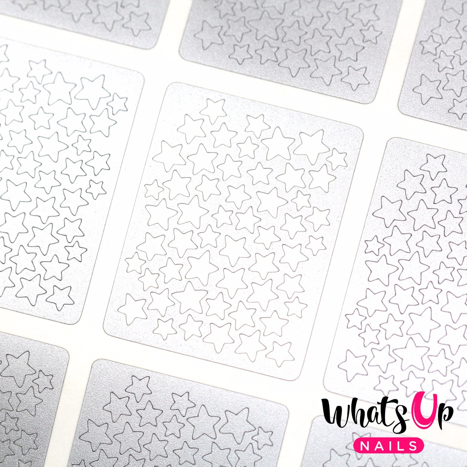 Stars Stencils for Nails, Galaxy Nail Stickers, Nail Art, Nail Vinyls