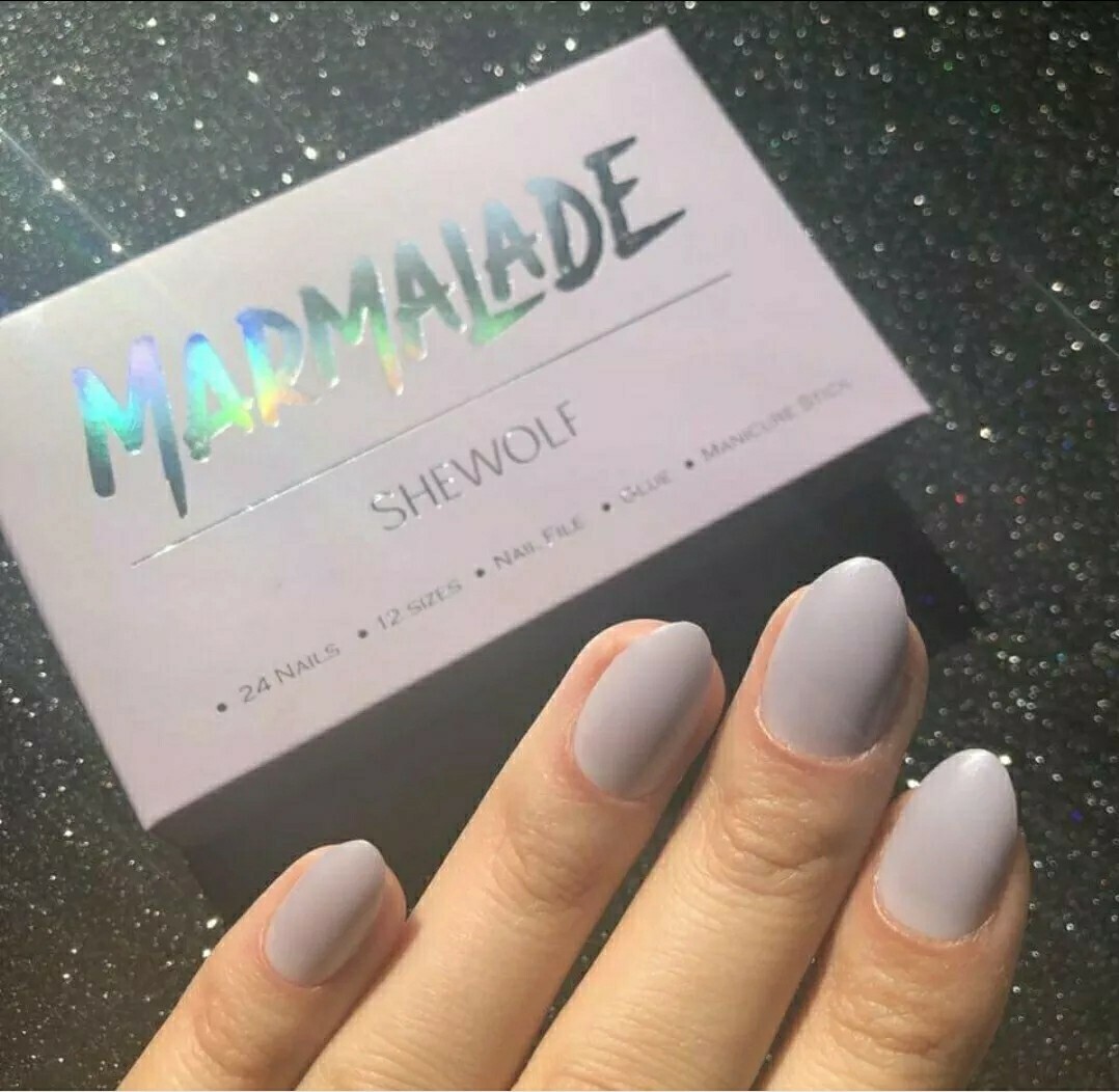 Marmalade Nails in She wolf, Blanca & Volta. Set of 5