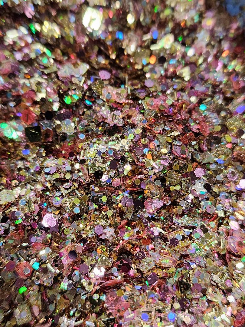 Limited Edition Glitter Mix~ROSE GOLD~Nail Art/Body Glitter/festival/Slime