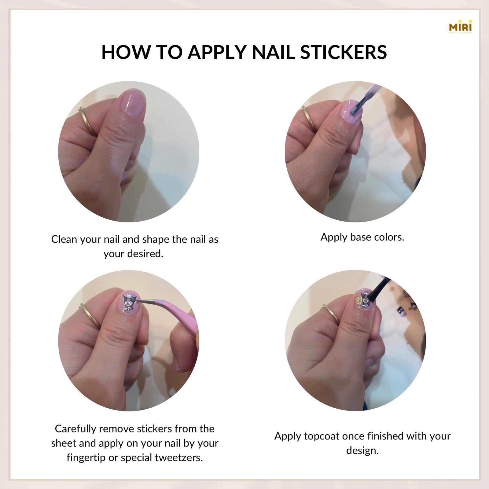 Black Cat Stickers Kawaii Cat Nail Stickers Nail Supplies for DIY Nail